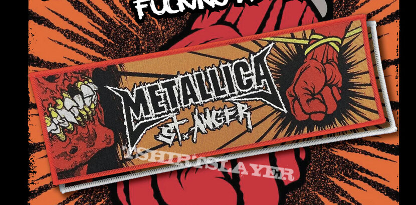 ISO Metallica St Anger patch PTPP