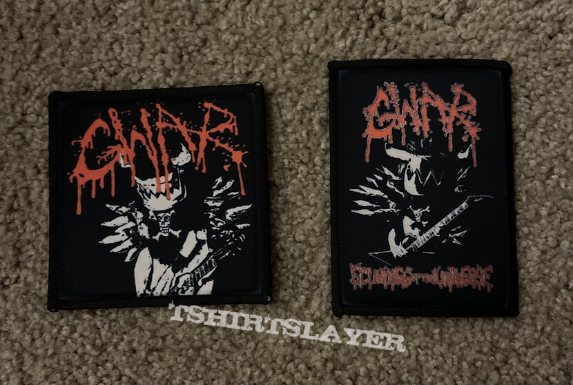 GWAR Balsac scumdogs era patches