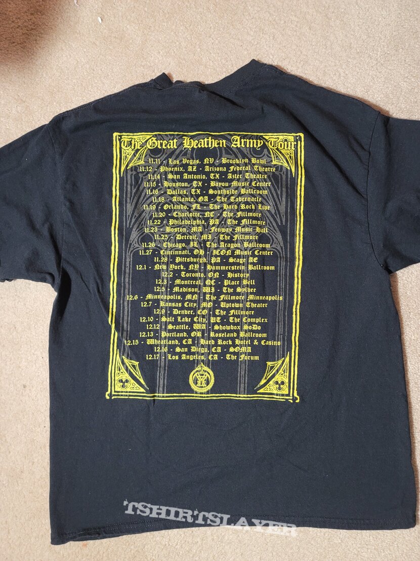 Cattle Decapitation The great heathen army tour tee