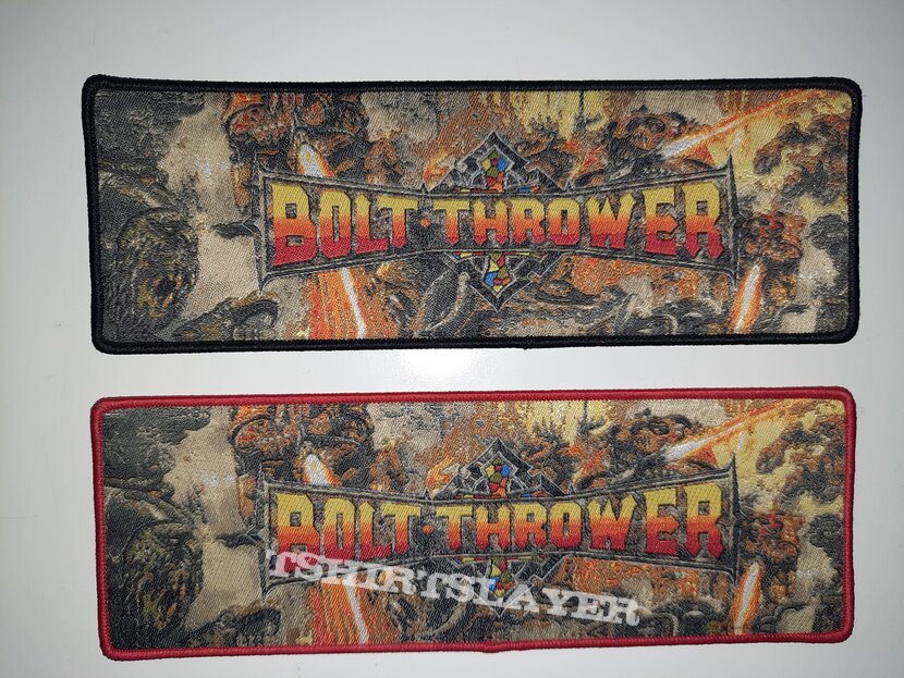 Bolt Thrower Realm Of Chaos Strip Patch