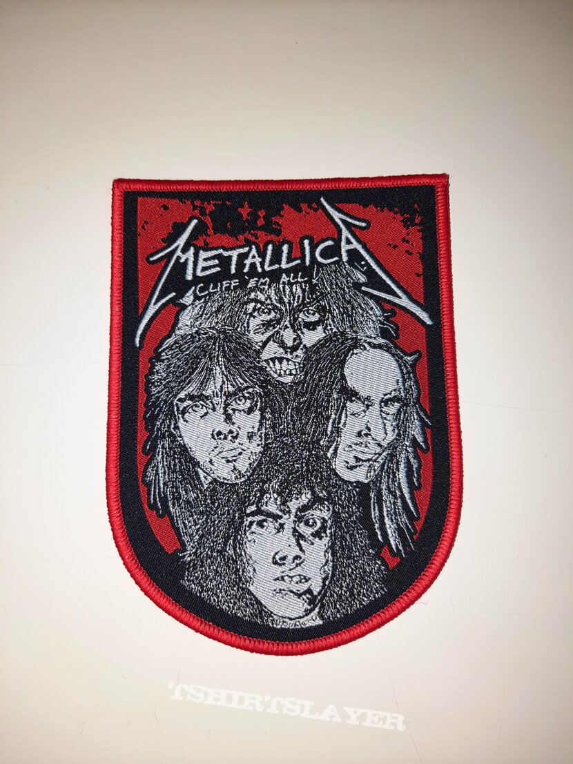 Metallica Cliff &#039;Em All Patch PTPP