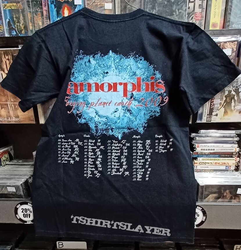 Amorphis Skyforger Tour 2009 Shirt 