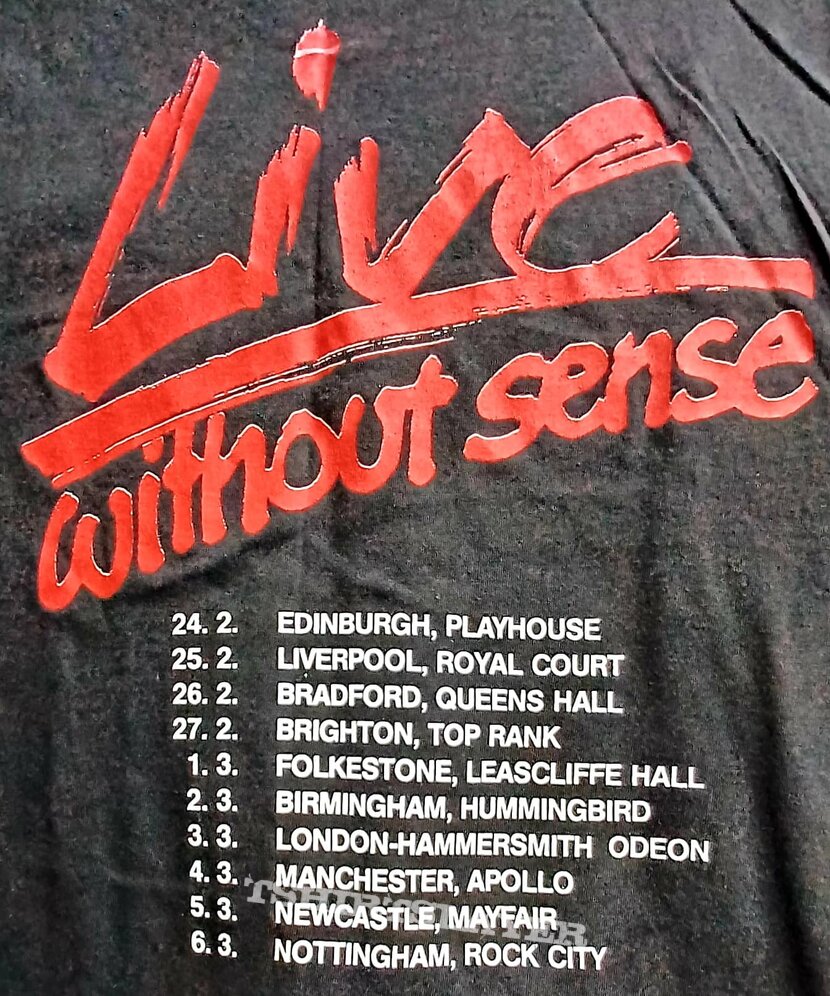 Destruction Live Without Sense&#039; Shirt 