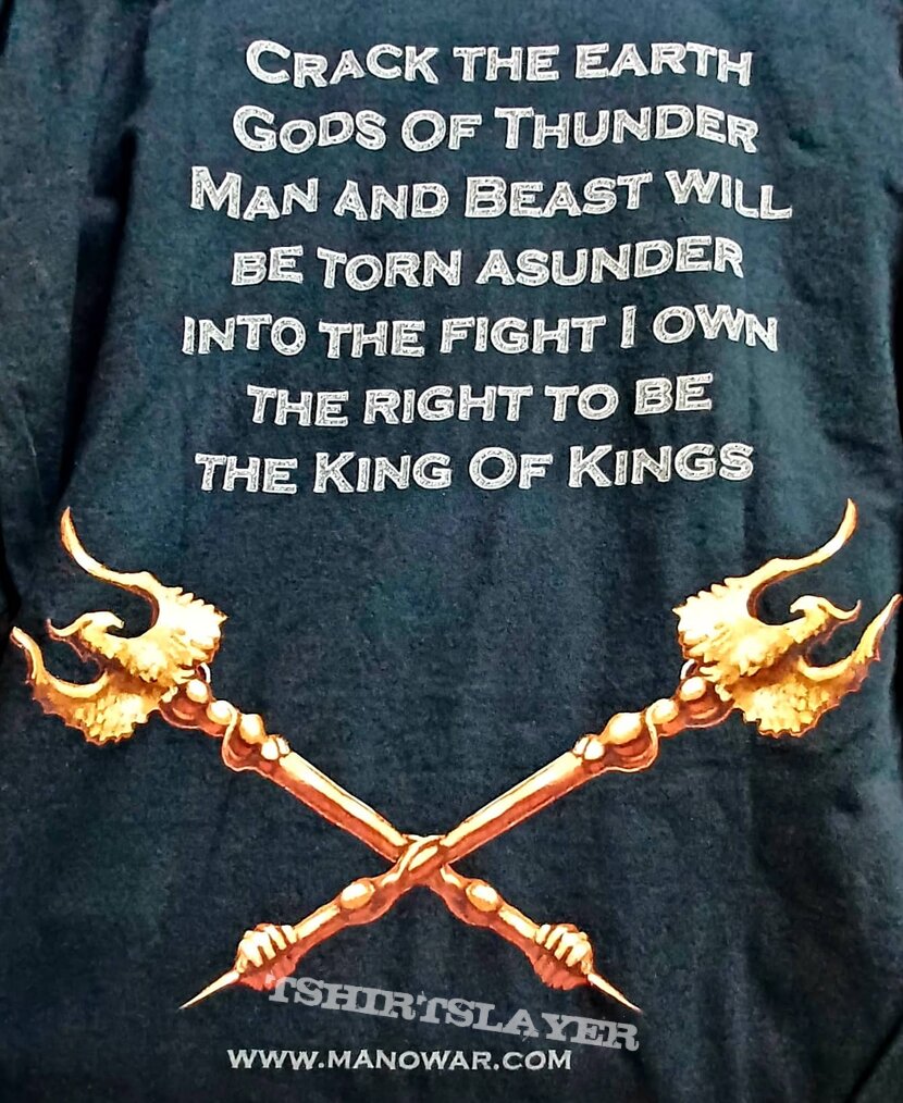 Manowar KIing Of Kings Shirt 