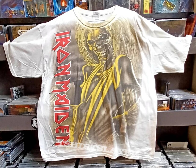 Iron Maiden Killers White Shirt | TShirtSlayer TShirt and BattleJacket  Gallery