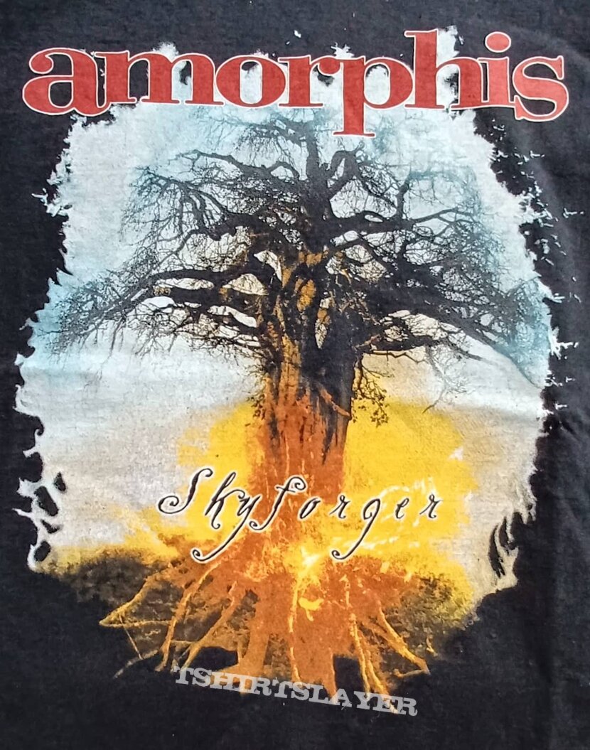 Amorphis Skyforger Tour 2009 Shirt 