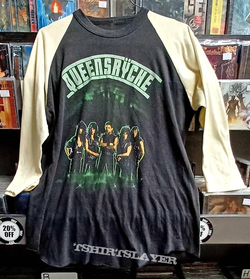 Queensryche The Warning Tour USA 85 Shirt 