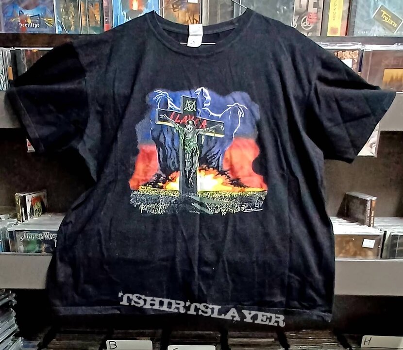 Slayer Week In The Abyss 1990 Shirt Tshirtslayer Tshirt And