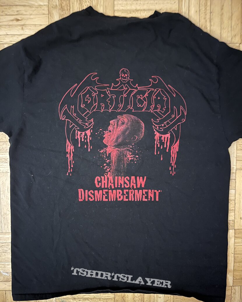 Mortician - Chainsaw Dismemberment tshirt