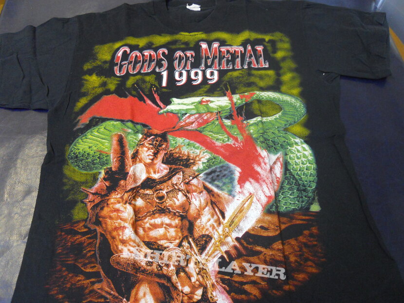 GODS OF METAL 1999 - Milano | TShirtSlayer TShirt and BattleJacket Gallery