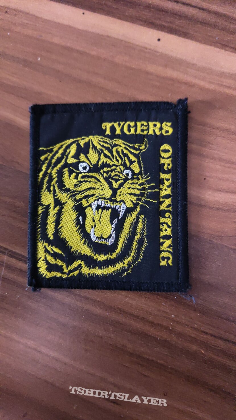 Tygers Of Pan Tang Vintage Tygers of Pan Tag Patch - 1982