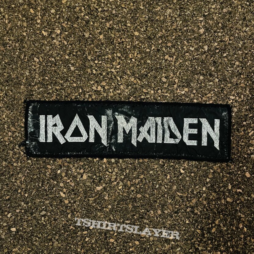 Iron Maiden 80s strip patch