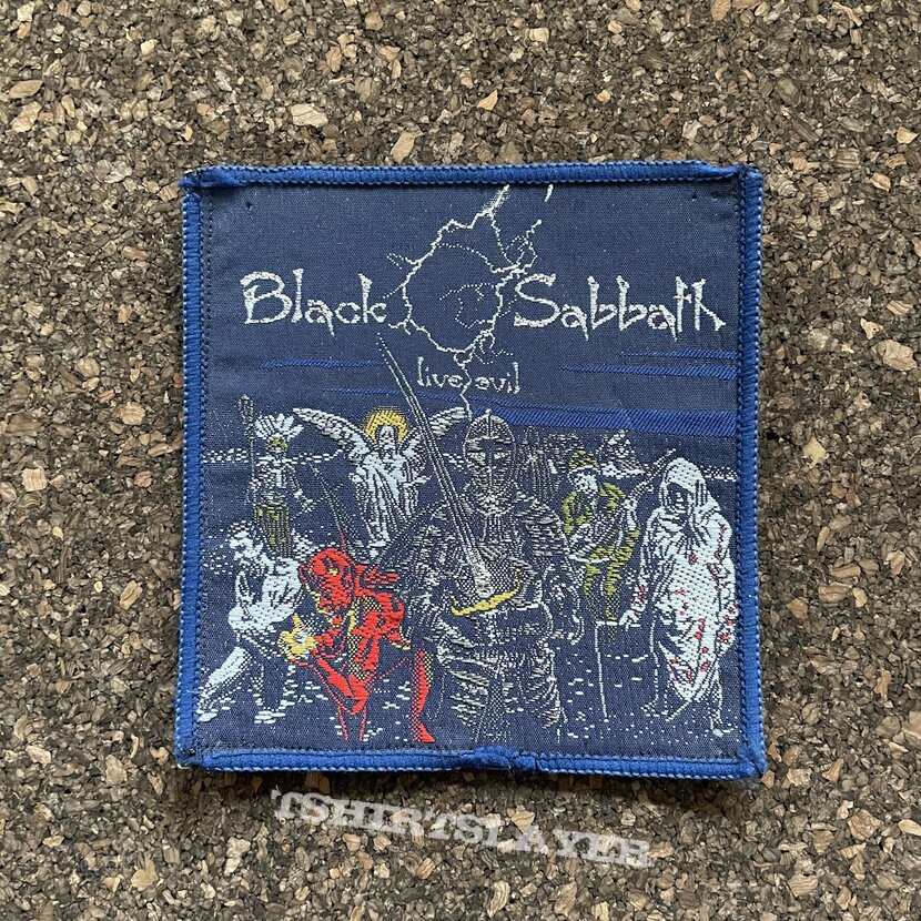 Black Sabbath - Live Evil, patch