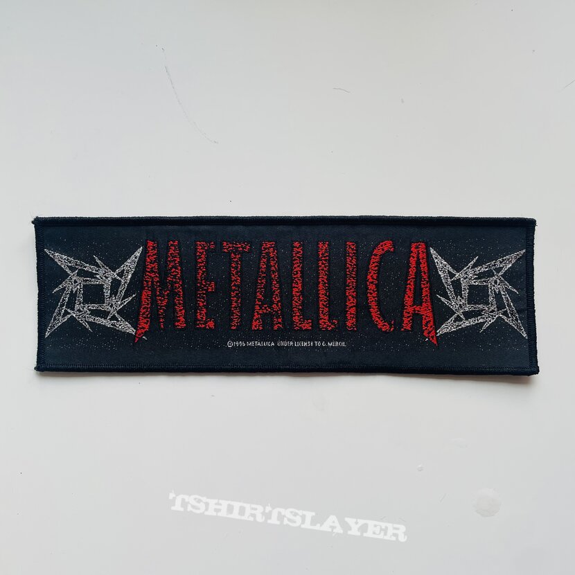 Metallica - ”Ninja Star” logo (1996), strip 