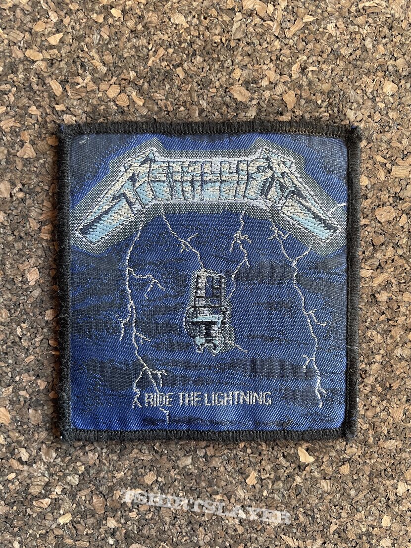 Metallica - Ride The Lightning, patch