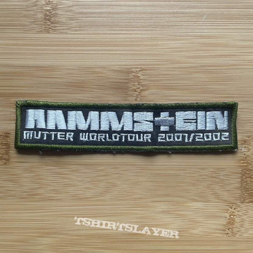 Rammstein - Mutter World Tour 2001/2002, patch