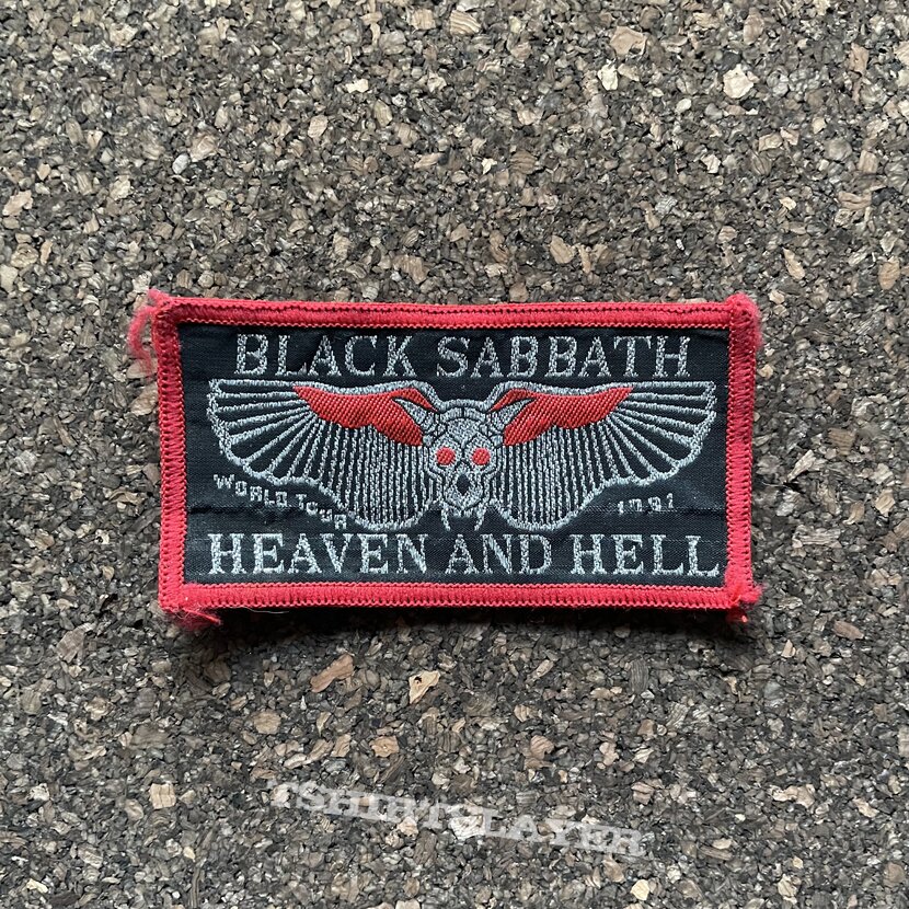 Black Sabbath - Heaven And Hell 1981, patch