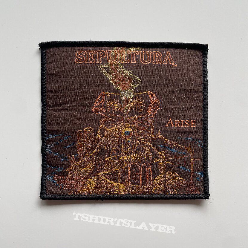 Sepultura - Arise (1991), patch