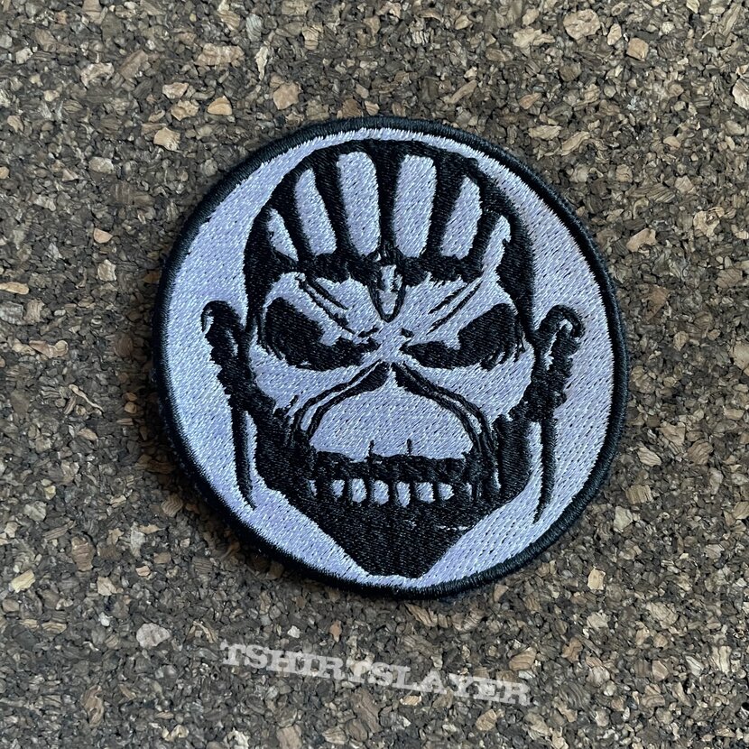 Iron Maiden - Book of Souls black/white round patch