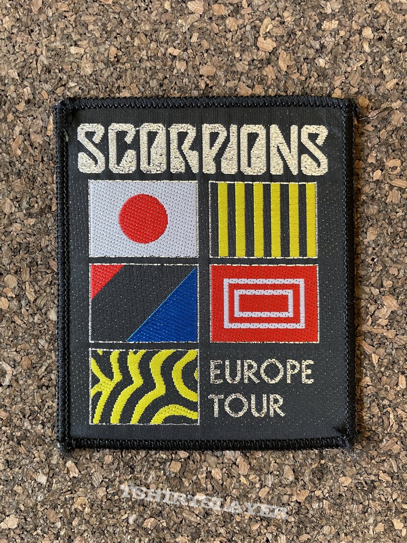 Scorpions - Europe Tour, patch