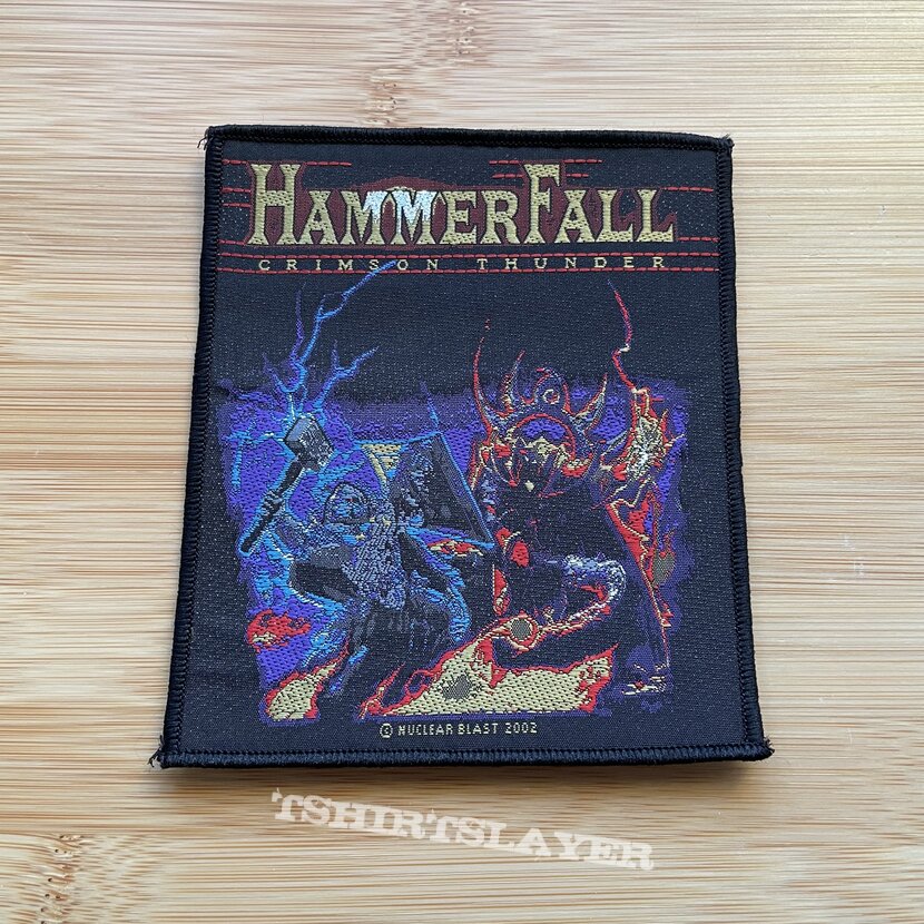Hammerfall - Crimson Thunder (2002), patch