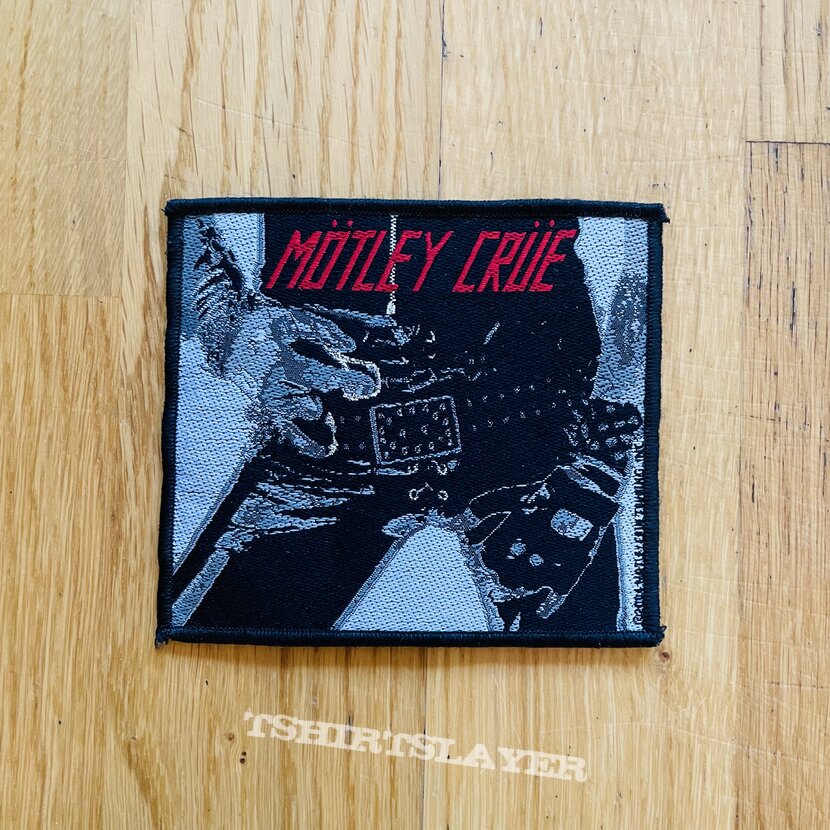 Mötley Crüe - Too Fast For Love, 2004 patch