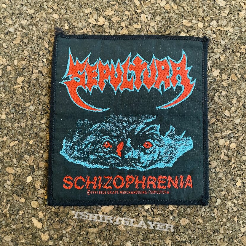 Sepultura - Schizophrenia patch 1991