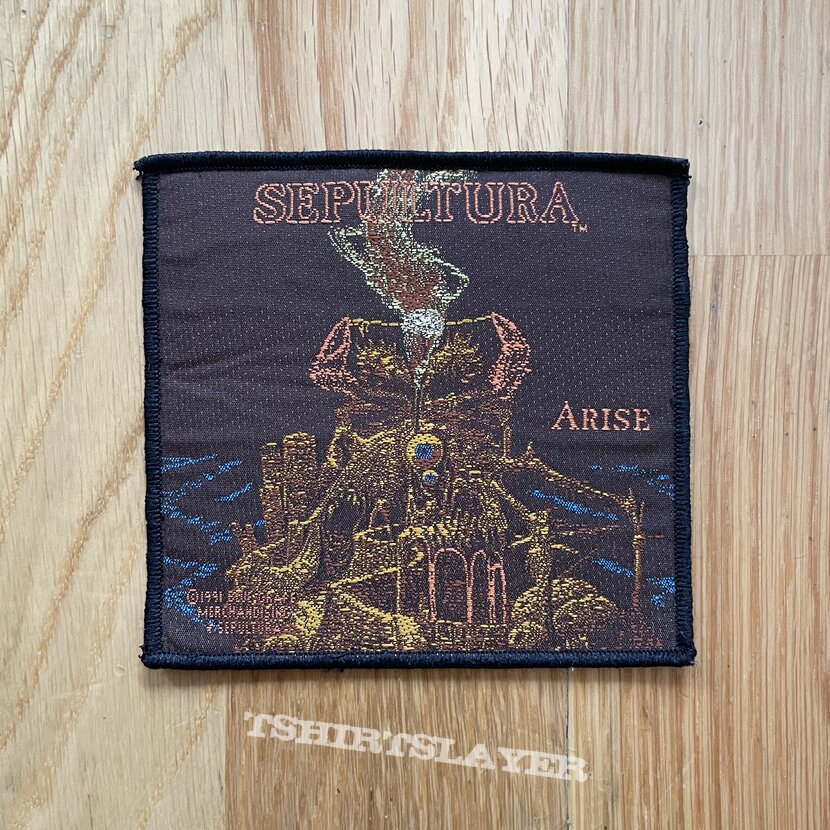 Sepultura - Arise (1991), patch