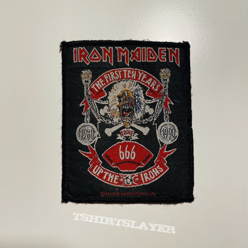 Iron Maiden - The First Ten Years, 1990 patch