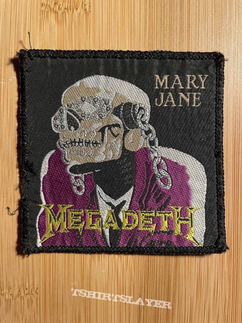 Megadeth - Mary Jane, patch