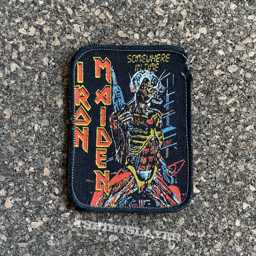 Iron Maiden - Somewhere in Time printed patch