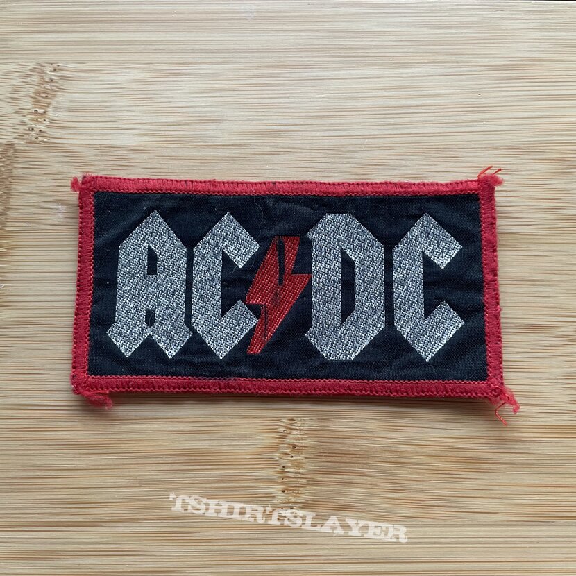 AC/DC - Glitter logo, patch