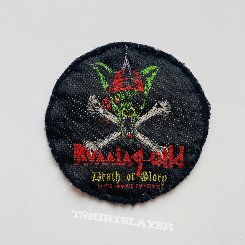 Running Wild - Death or Glory, 1990 patch