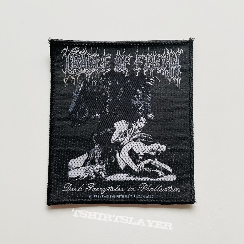 Cradle of Filth - Dark Faerytales in Phallustein, 1996 patch