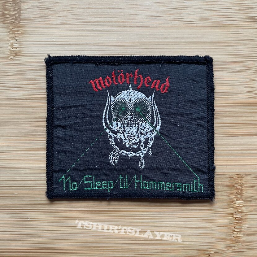Motörhead - No Sleep Til Hammersmith, patch