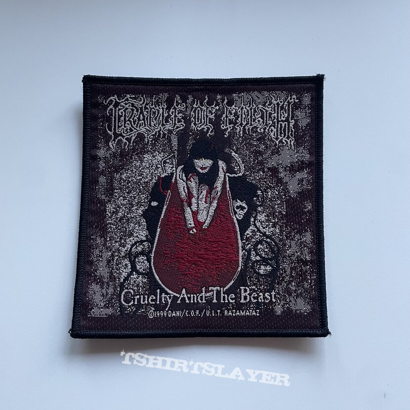 Cradle of Filth - Cruelty And The Beast (1999), patch