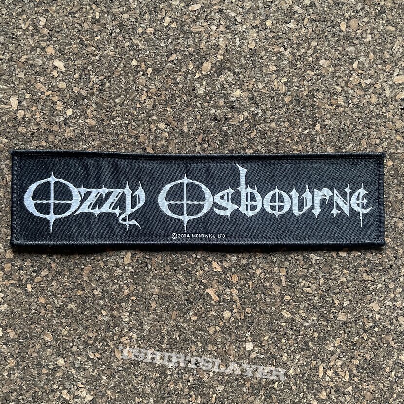 Ozzy Osbourne (2004) strip patch