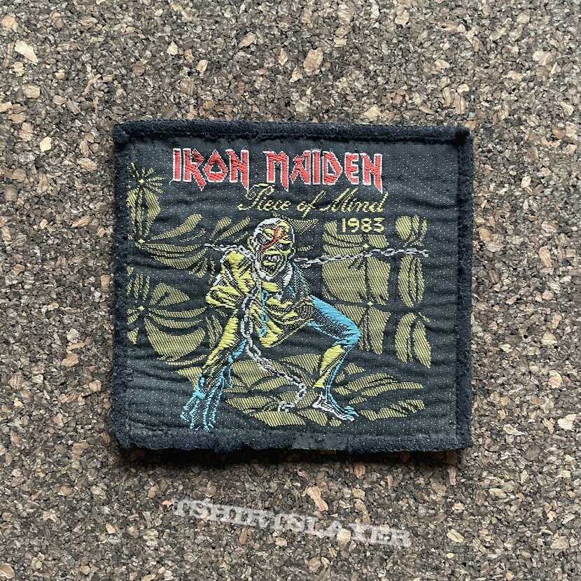 Iron Maiden - Piece Of Mind 1983, patch