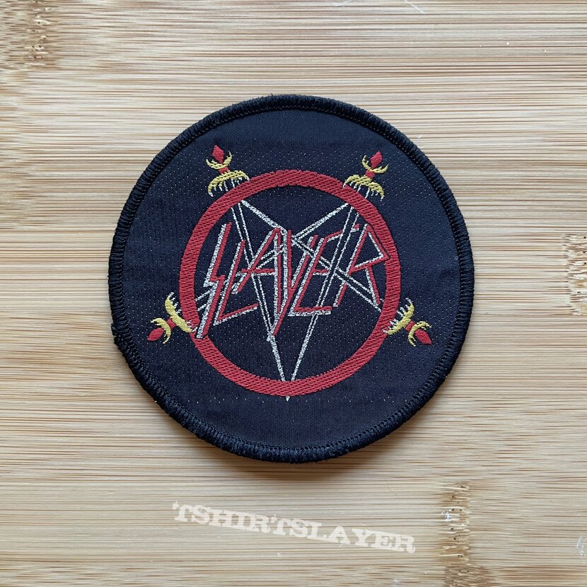 Slayer - Pentagram circular patch