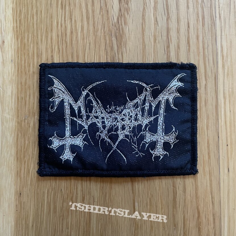Mayhem - Glitter logo, patch