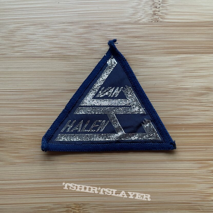 Van Halen, triangular / glitter patch