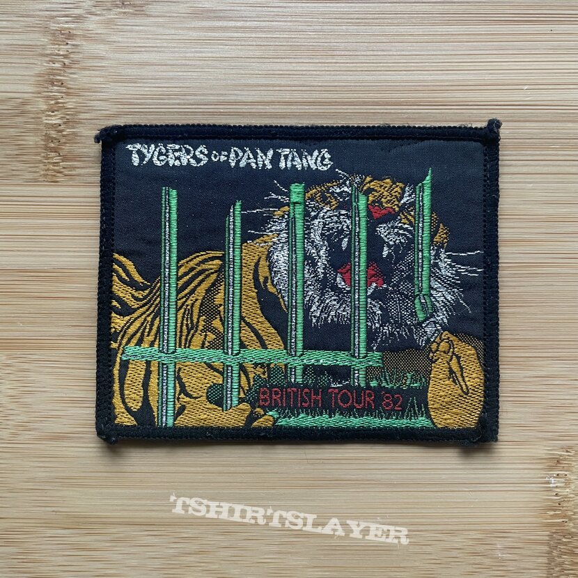 Tygers Of Pan Tang - British Tour ’82, patch