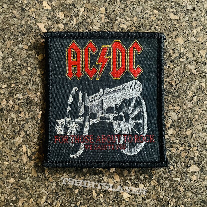 AC/DC - For Those About To Rock We Salute You, patch