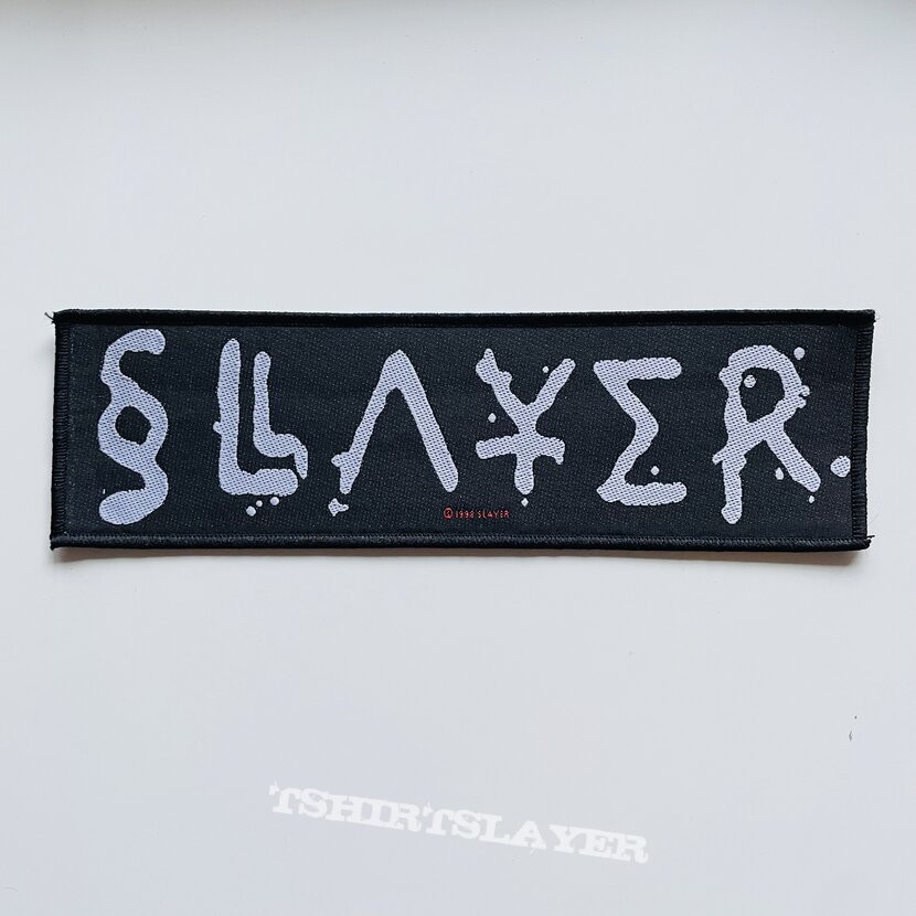 Slayer - Diabolus in Musica (1998) Woven Strip Patch