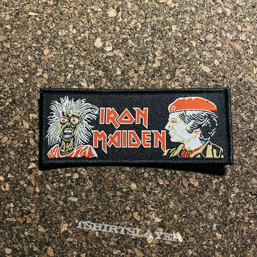 Iron Maiden - Women In Uniform, patch