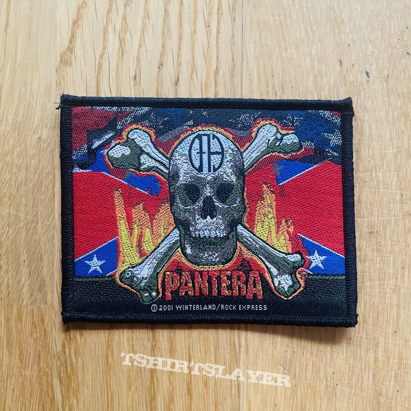 Pantera - Rebel Flag, 2001 patch