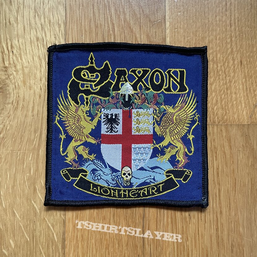 Saxon - Lionheart, patch