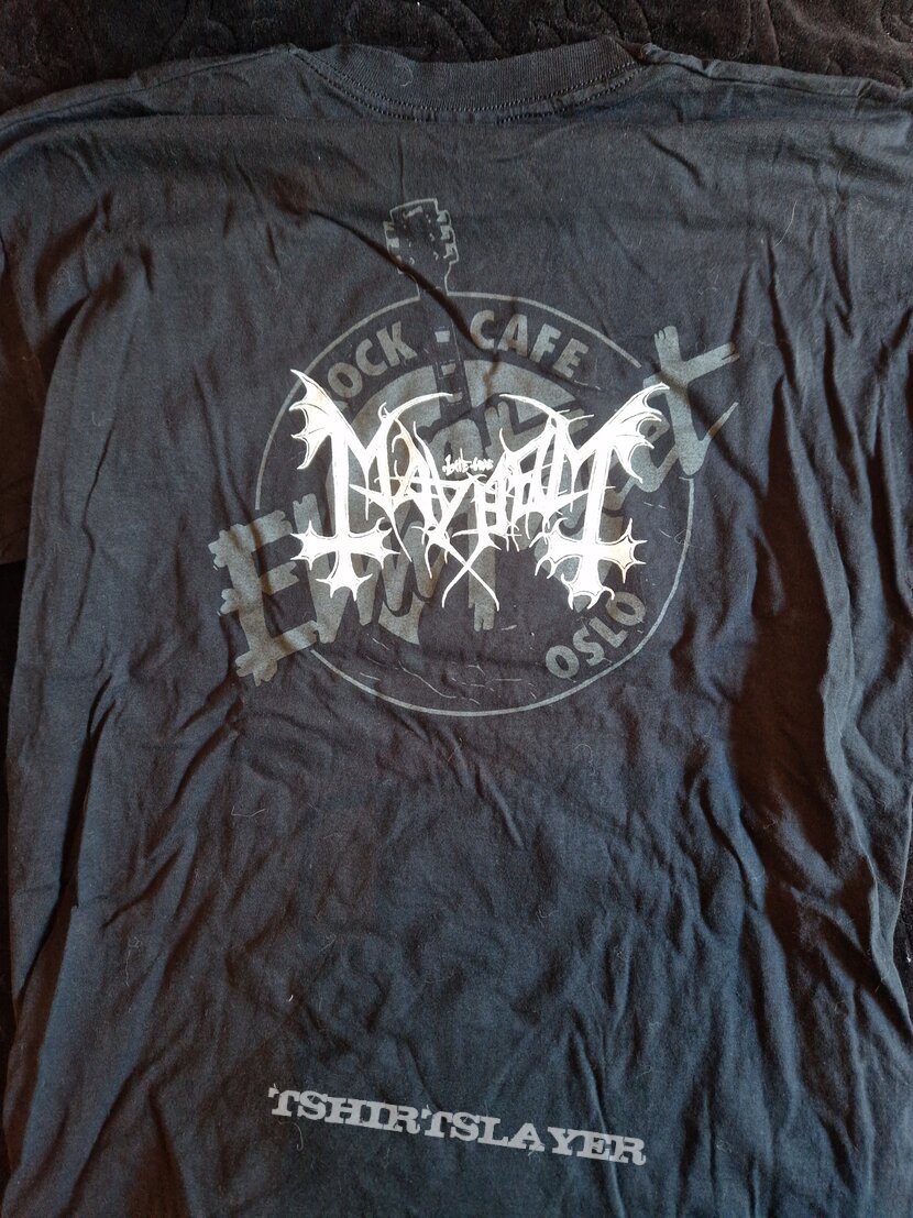 Mayhem concert at Elm Street tshirt