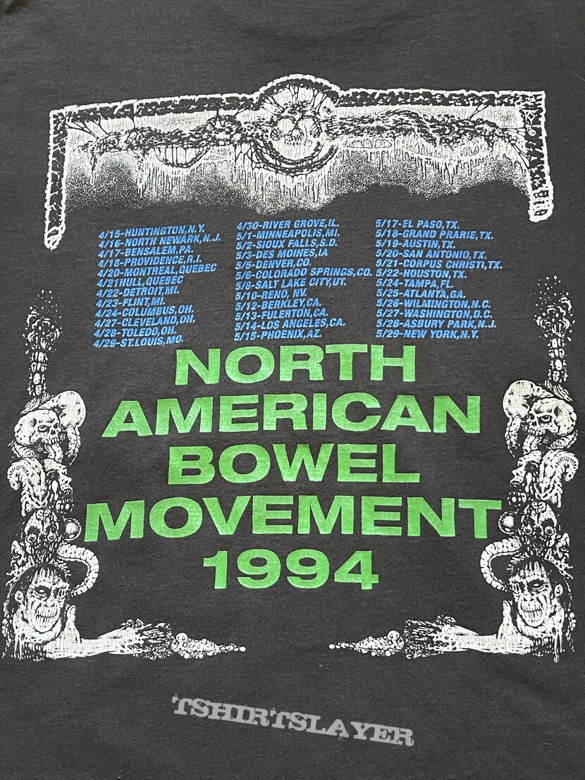 Broken Hope The Bowels Of Repugnance North American Bowel Movement Tour