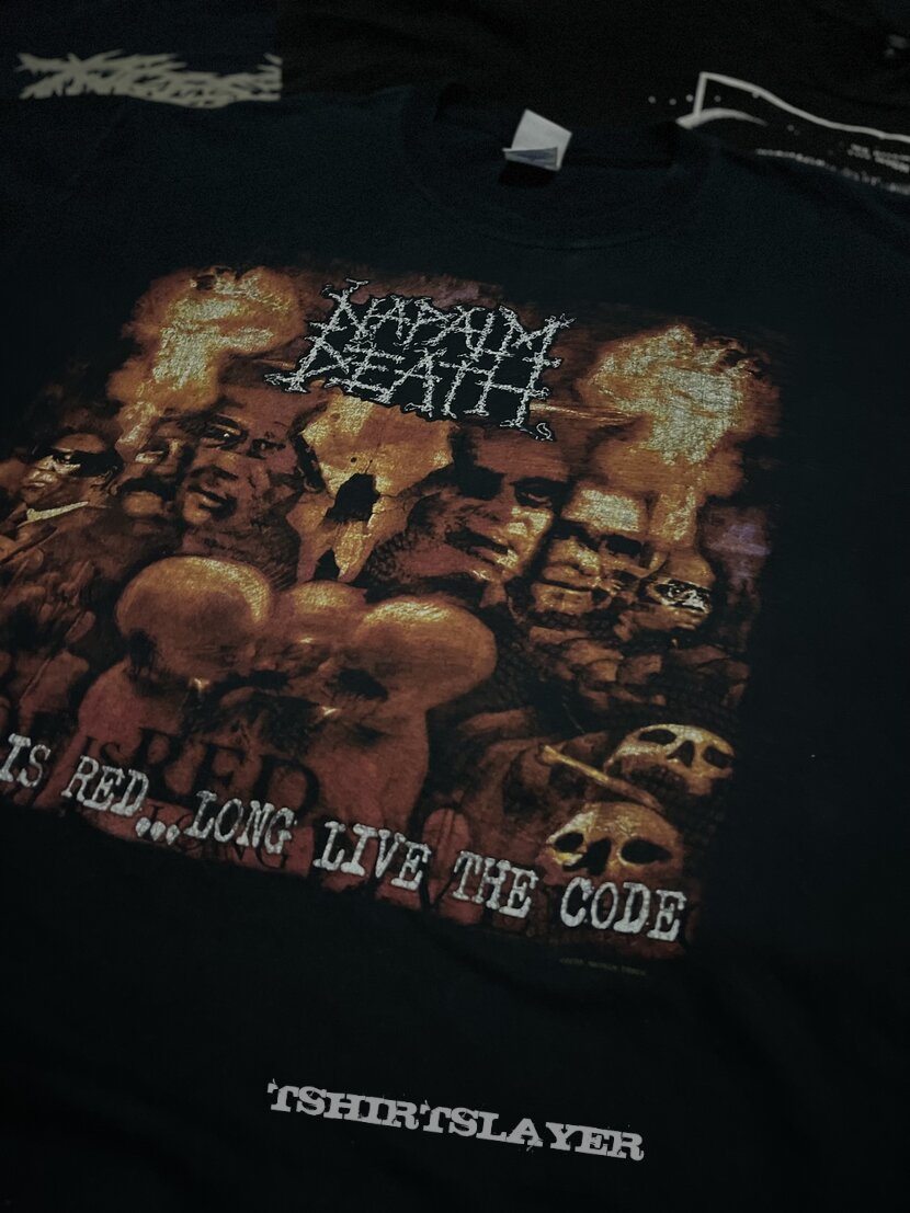 Napalm Death The Code Is Red Long Live The Code